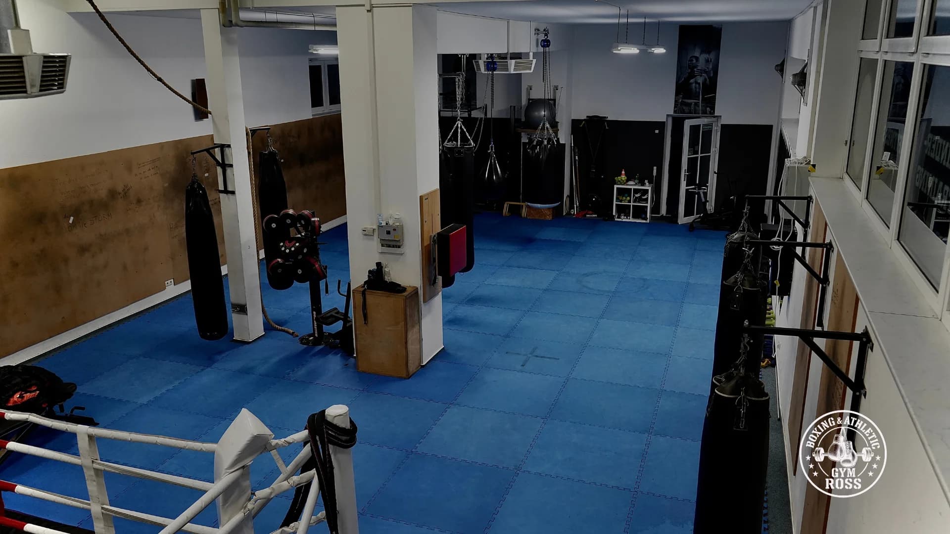 Trainingsbereich im Boxgym Ross in Bayreuth